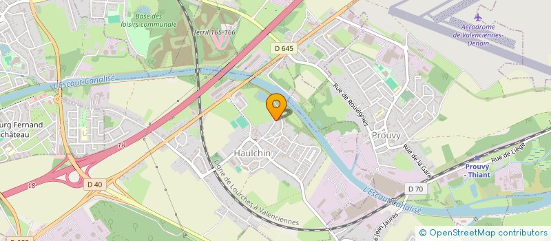 localisation de l'entreprise SARL CHARLET  HAULCHIN