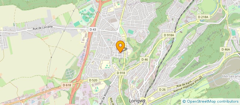 localisation de l'entreprise SARL CHARLIE à LONGWY
