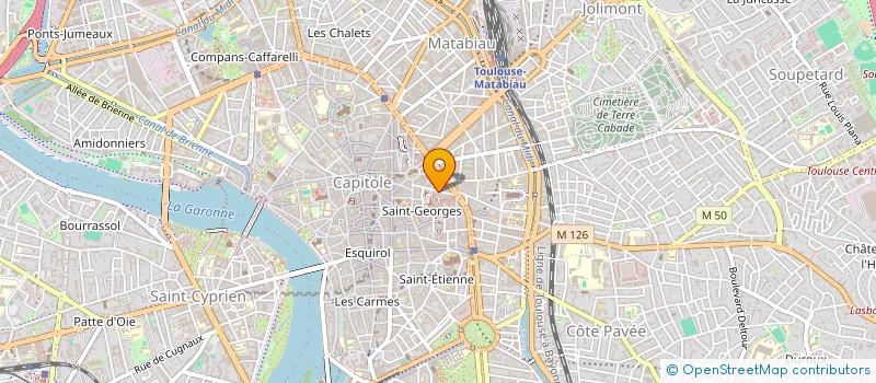 localisation de l'entreprise SARL CHARLINE à TOULOUSE