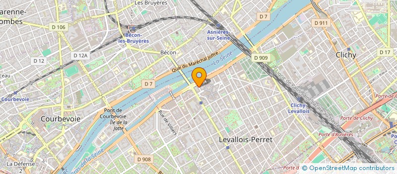 localisation de l'entreprise SARL CHARLOTTE à LEVALLOIS-PERRET