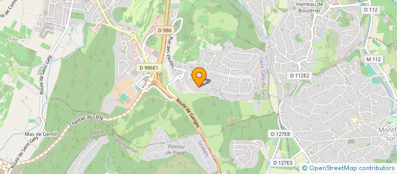 localisation de l'entreprise SARL CHARMI  SAINT-GELY-DU-FESC