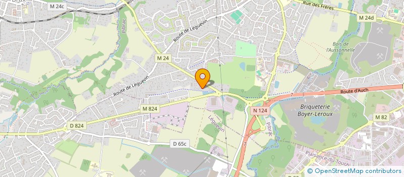localisation de l'entreprise SARL CHARPENTES COUVERTURES OCCITANES à PIBRAC
