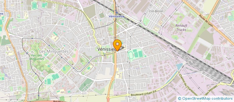 localisation de l'entreprise SARL CHARREARD  VENISSIEUX