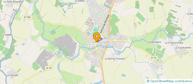 localisation de l'entreprise SARL CHARRIER à SAINT-PHILBERT-DE-BOUAINE