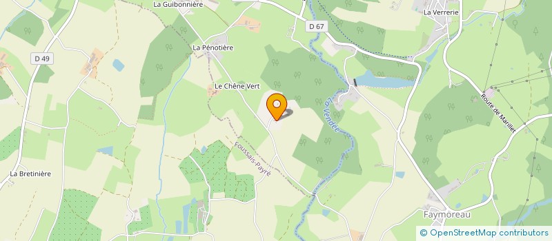 localisation de l'entreprise SARL CHARRIER à PUY-DE-SERRE