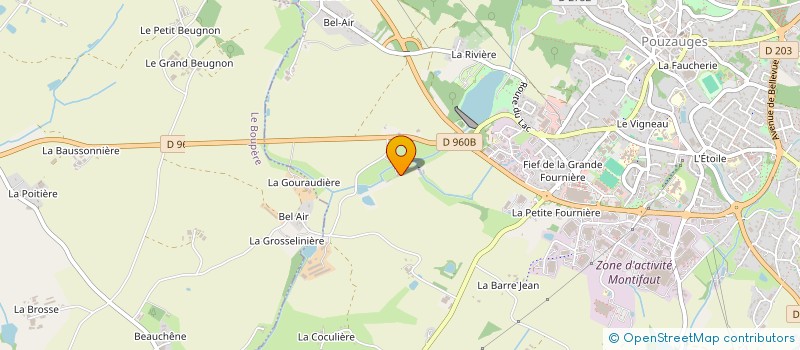 localisation de l'entreprise SARL CHARRIER  SEVREMONT