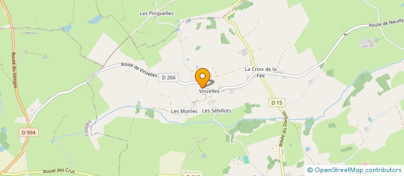 localisation de l'entreprise SARL CHARRONDIERE  LENAX