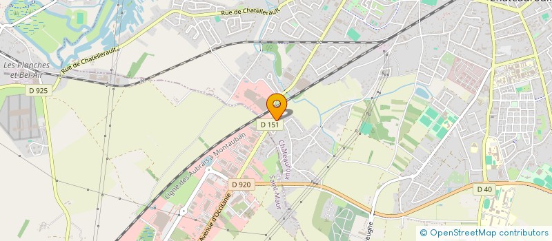 localisation de l'entreprise SARL CHARTIER-LEBOURG à CHATEAUROUX