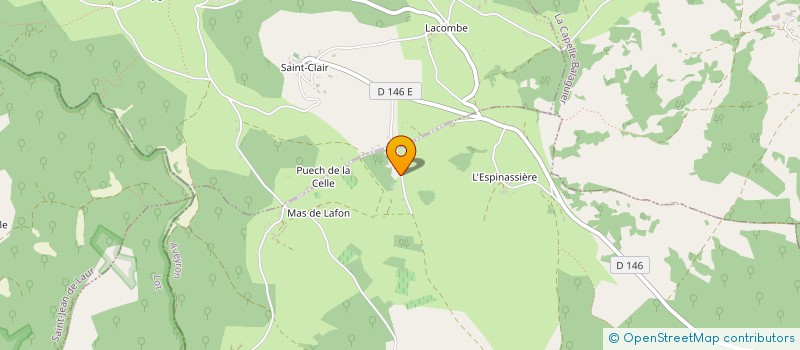 localisation de l'entreprise SARL CHARTRAIN  LE BAS SEGALA