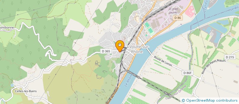 localisation de l'entreprise SARL CHASSON  SAINT-GEORGES-LES-BAINS
