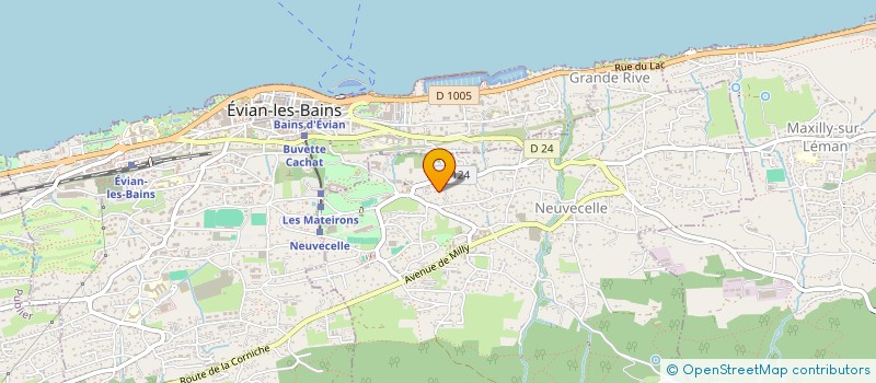 localisation de l'entreprise SARL CHATEAU DE NEUVECELLE  NEUVECELLE