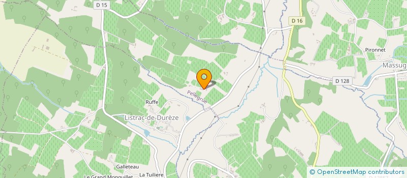 localisation de l'entreprise SARL CHATEAU ROUQUETTE  PELLEGRUE