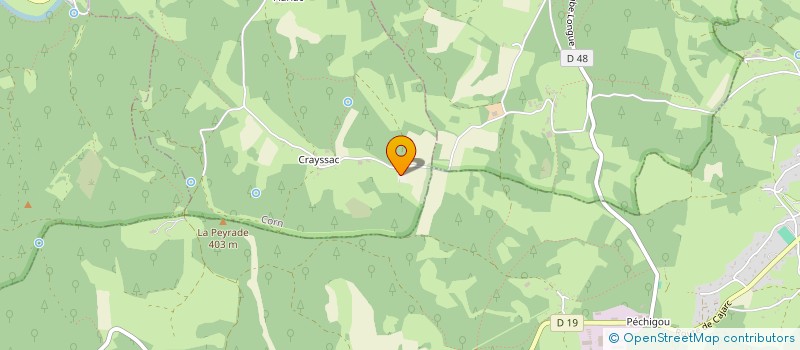 localisation de l'entreprise SARL CHATEAUBRIAND  CAMBOULIT