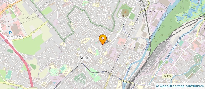 localisation de l'entreprise SARL CHATELAIN DOISY BATIMENT  ANZIN