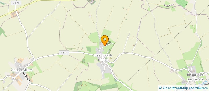 localisation de l'entreprise SARL CHATELAIN TP  BEAUCOURT-SUR-L'ANCRE