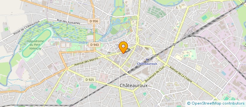 localisation de l'entreprise SARL CHATROU à CHATEAUROUX