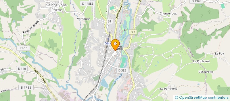 localisation de l'entreprise SARL CHATUFAUD à OBJAT