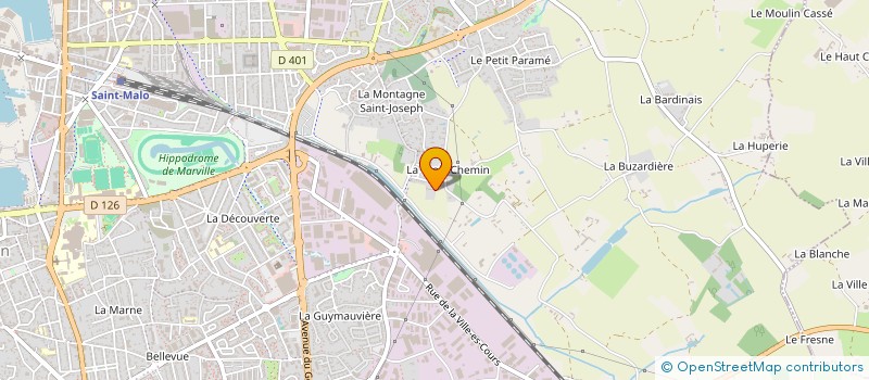 localisation de l'entreprise SARL CHAUD ET FROID à SAINT-MALO