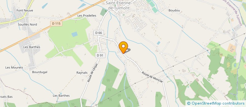 localisation de l'entreprise SARL CHAUDI CLIM à COLOMIERS