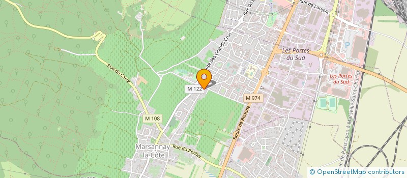 localisation de l'entreprise SARL CHAUFF CONFORT  MARSANNAY-LA-COTE
