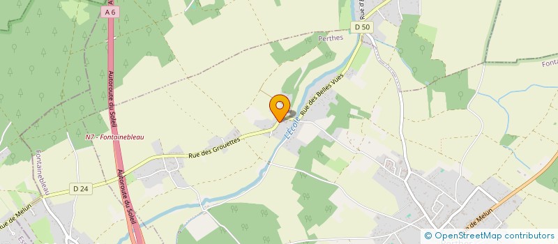 localisation de l'entreprise SARL CHAUFFACLIM.SERVICE  PERTHES