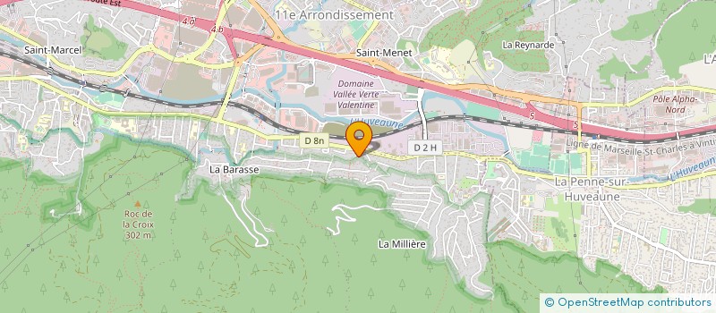 localisation de l'entreprise SARL CHAUFFAGE CLIMATISATION SERVICES à MARSEILLE