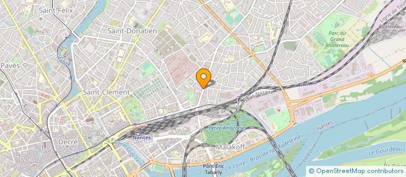 localisation de l'entreprise SARL CHAUFFAGE NANTAIS à NANTES