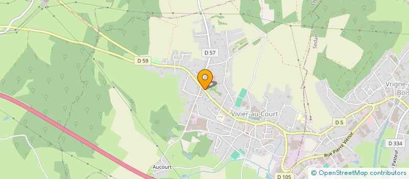 localisation de l'entreprise SARL CHAUSSENOTTE à VIVIER-AU-COURT