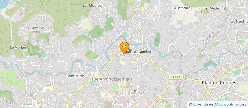 localisation de l'entreprise SARL CHAUSSURE GOMBERTOISE à MARSEILLE