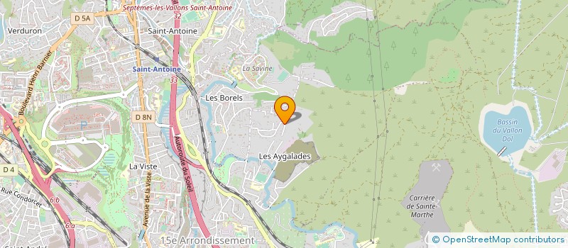 localisation de l'entreprise SARL CHAUSSURES KEN à MARSEILLE