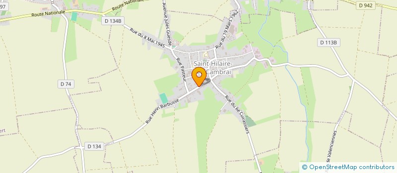 localisation de l'entreprise SARL CHAUSSURES RUELLE à SAINT-HILAIRE-LEZ-CAMBRAI