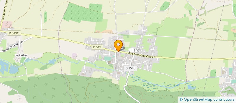 localisation de l'entreprise SARL CHAUSSURES SNALLIS à SILLANS