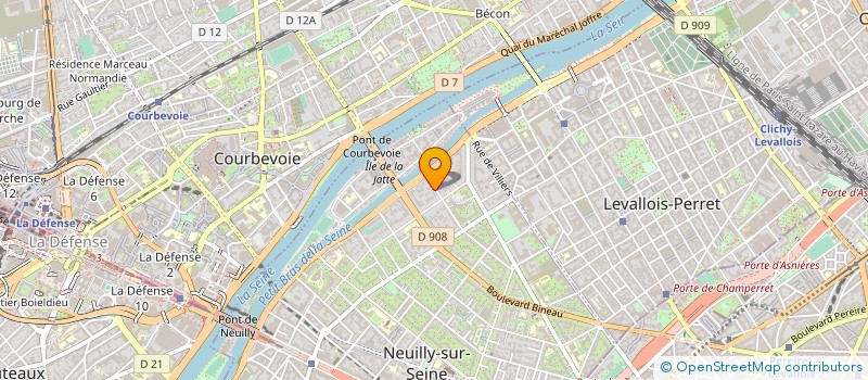 localisation de l'entreprise SARL CHAUVEAU PARTICIPATIONS à NEUILLY-SUR-SEINE