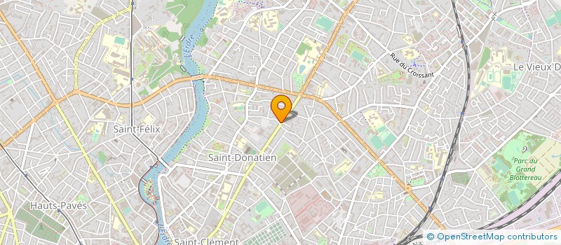 localisation de l'entreprise SARL CHAUVET ELEC à NANTES