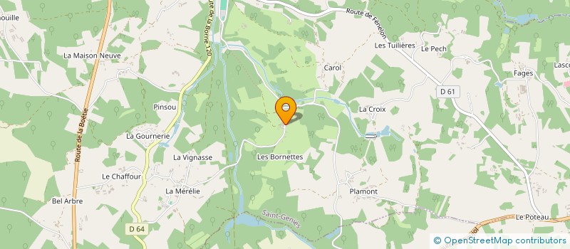 localisation de l'entreprise SARL CHAVES OSCAR à SAINT-GENIES