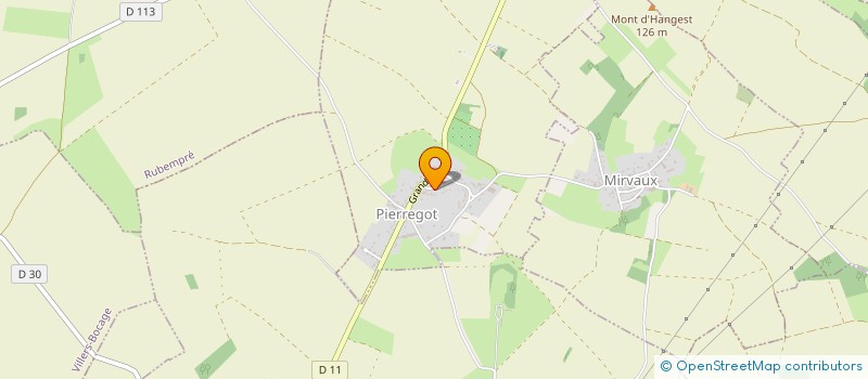 localisation de l'entreprise SARL CHAVES PEREIRA  MIRVAUX