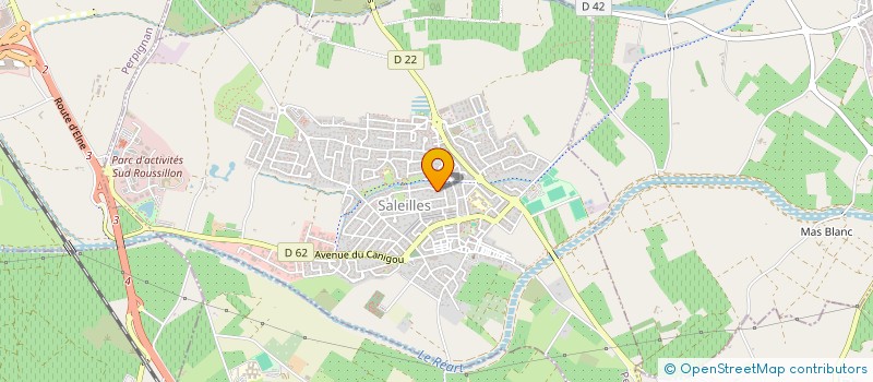localisation de l'entreprise SARL CHAZEE PRODUCTION à SALEILLES