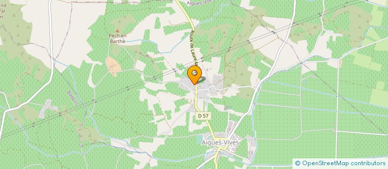 localisation de l'entreprise SARL CHEFAI CONSTRUCTIONS  AIGUES-VIVES