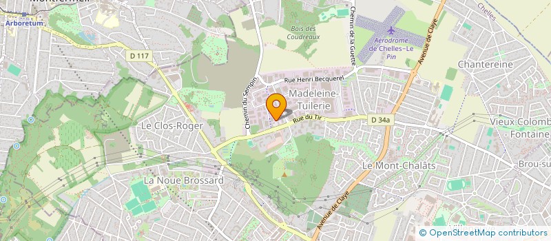 localisation de l'entreprise SARL CHELLES HOTEL  CHELLES