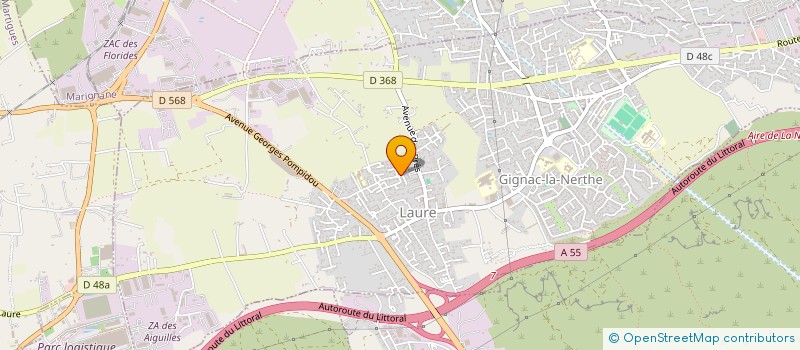 localisation de l'entreprise SARL CHEM à GIGNAC-LA-NERTHE
