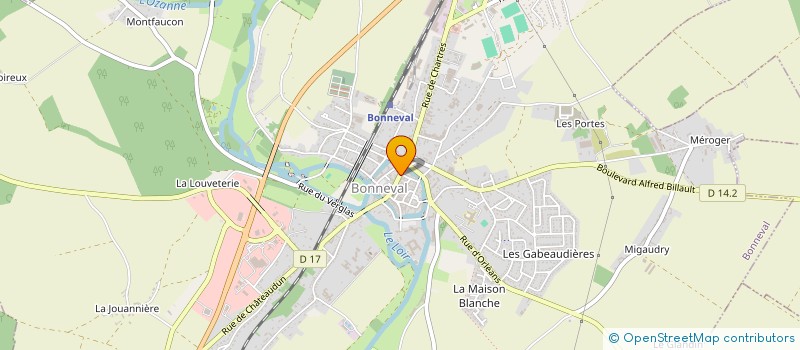 localisation de l'entreprise SARL CHEMIN à BONNEVAL