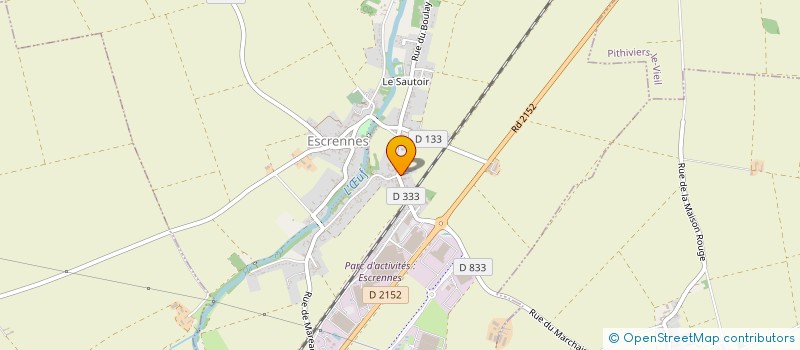 localisation de l'entreprise SARL CHEMIN DU CANAL  ESCRENNES