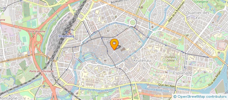 localisation de l'entreprise SARL CHEMISERIE ZOPFF & NOIRIEL à STRASBOURG