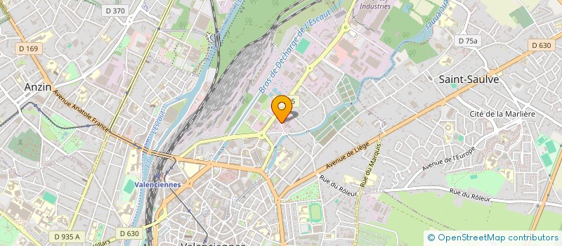 localisation de l'entreprise SARL CHEN à VALENCIENNES