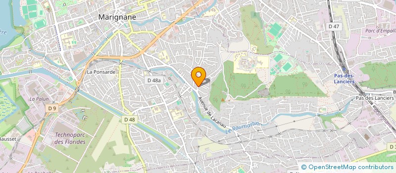localisation de l'entreprise SARL CHERUBINO à MARIGNANE