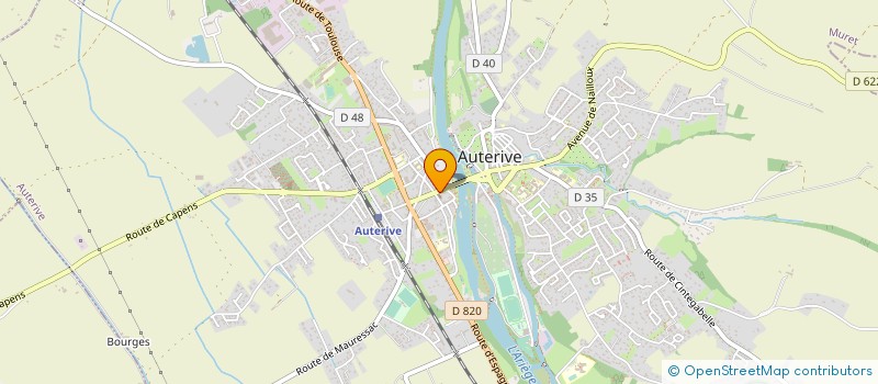 localisation de l'entreprise SARL CHEVALINE D AUTERIVE à AUTERIVE