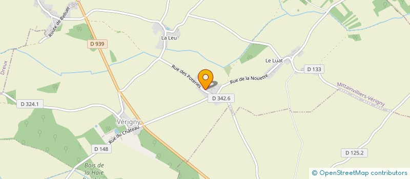 localisation de l'entreprise SARL CHEVILLON à MITTAINVILLIERS-VERIGNY