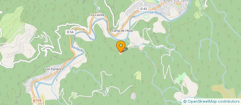 localisation de l'entreprise SARL CHEZ ALEX  CORSAVY