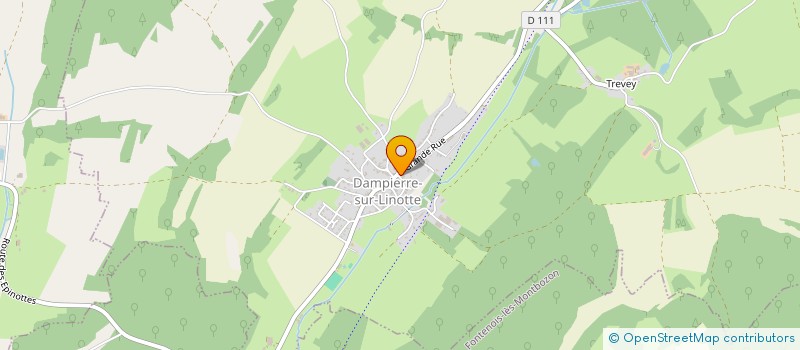 localisation de l'entreprise SARL CHEZ COUETOU  DAMPIERRE-SUR-LINOTTE