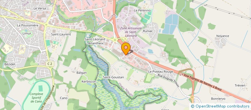 localisation de l'entreprise SARL CHEZ ELLES à THEIX-NOYALO